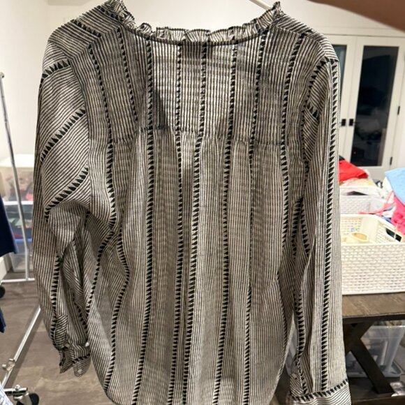 JCrew Striped Blouse - Picture 4 of 4